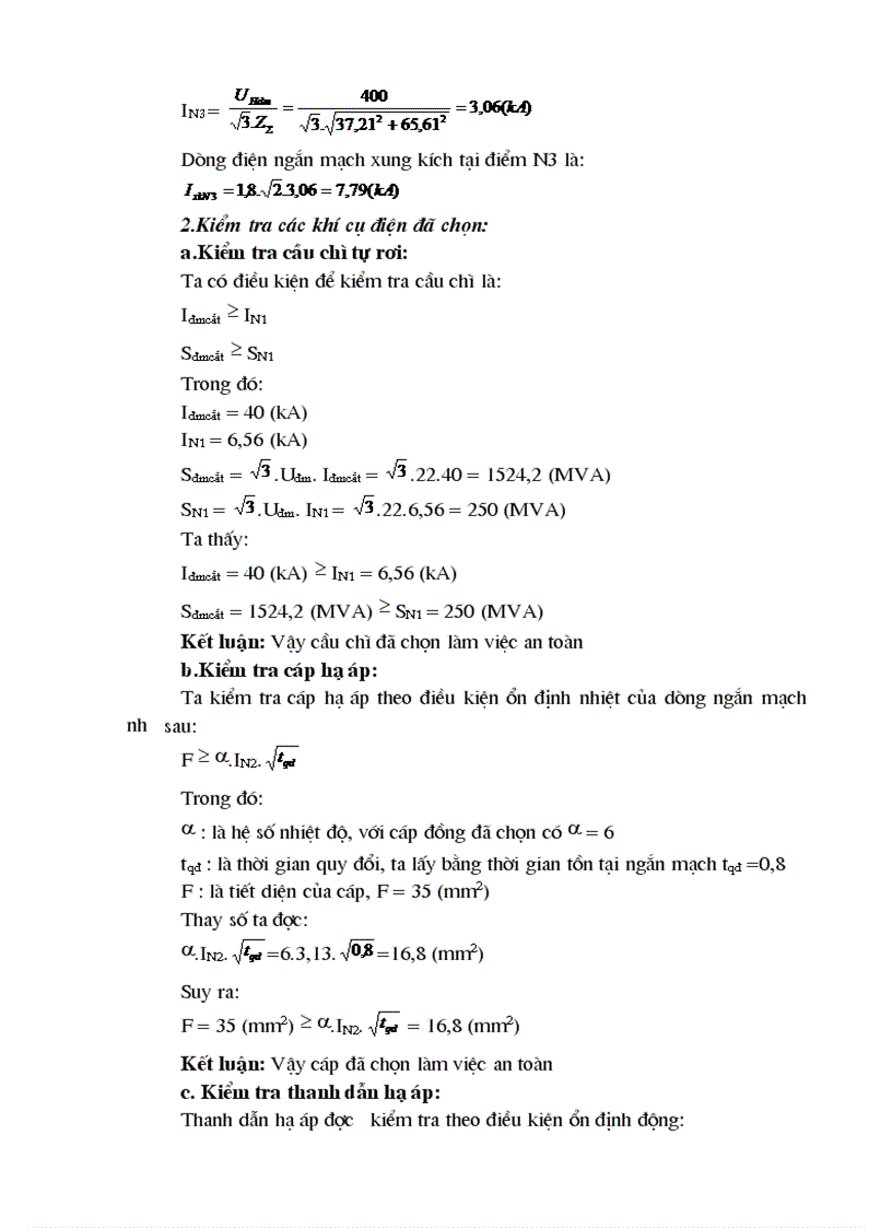 image for page Thiết kế phần điện trong nhà máy nhiệt điện 1