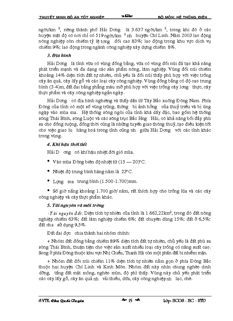 image for page Quy hoạch thiết kế cải tạo lưới điện cao áp tỉnh Hải Dương và trạm biến áp 110 kV Tiền Trung giai đoạn 2010 2015