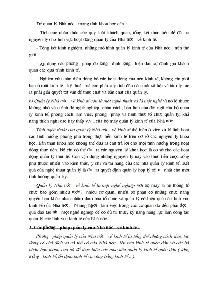 image for page Quản lý Nhà nước về kinh tế là gì