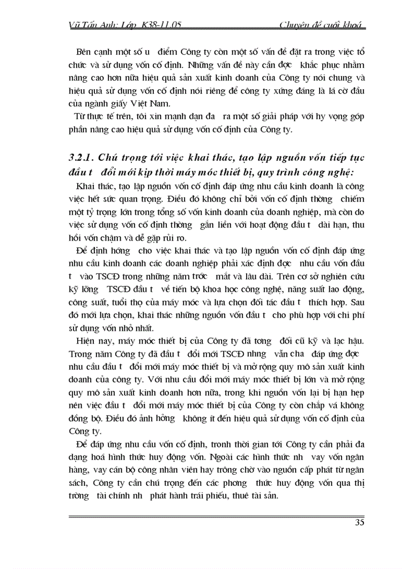 image for page Tình hình tổ chức quản lý và sử dụng vốn cố định ở công ty giấy bãi bằng