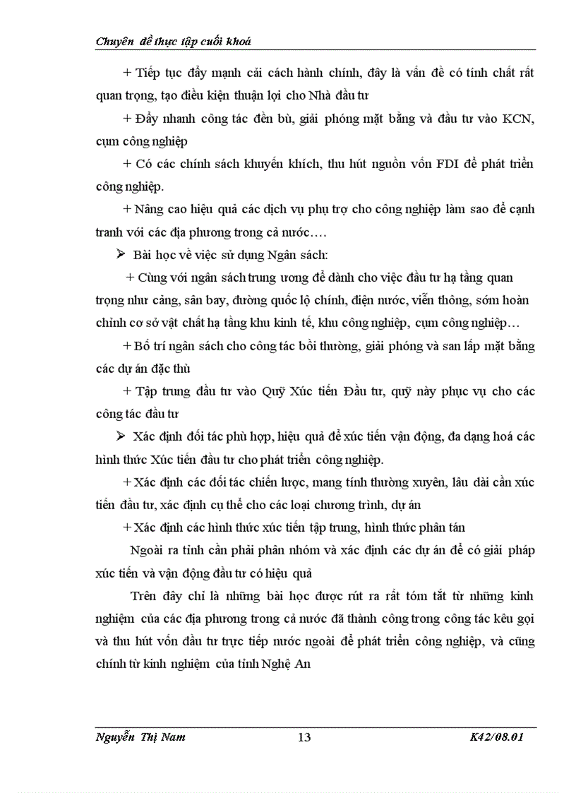 image for page Tăng cường thu hút vốn đầu tư trực tiếp nước ngoài vào lĩnh vực công nghiệp tại tỉnh Nghệ An