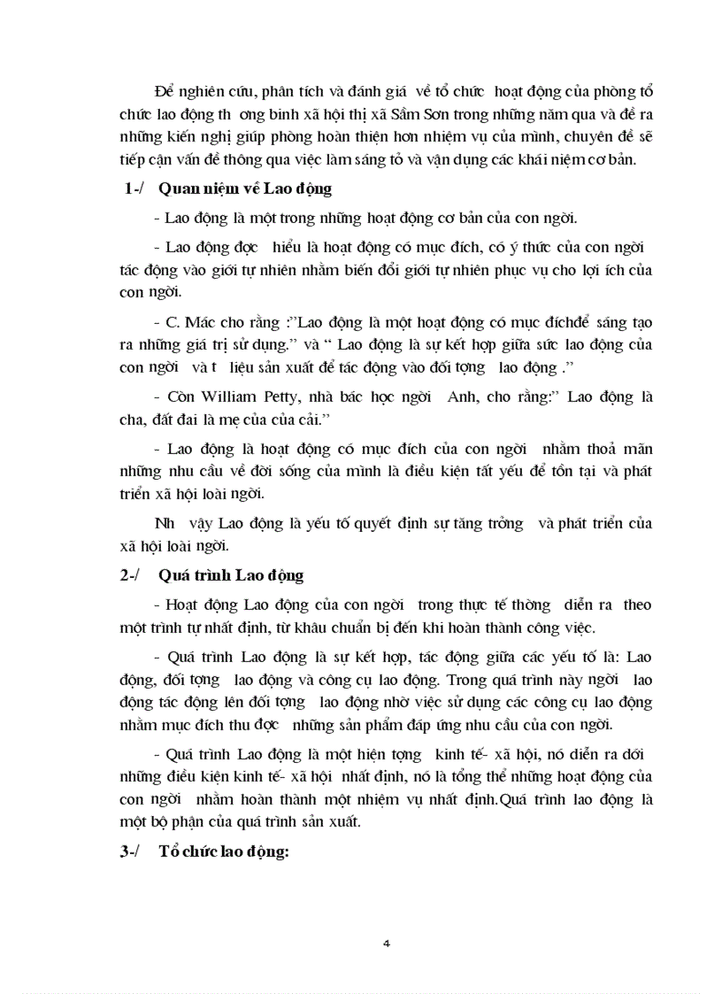 image for page Phân tích công tác tổ chức và hoạt động của Phòng tổ chức lao động thương binh và xã hội thị xã Sầm Sơn Thanh Hoá