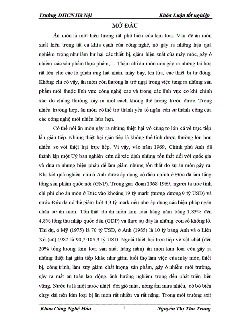 image for page Nghiên cứu ăn mòn sắt trong môi trường axit HCl có sử dụng chất ức chế NaNO2 1