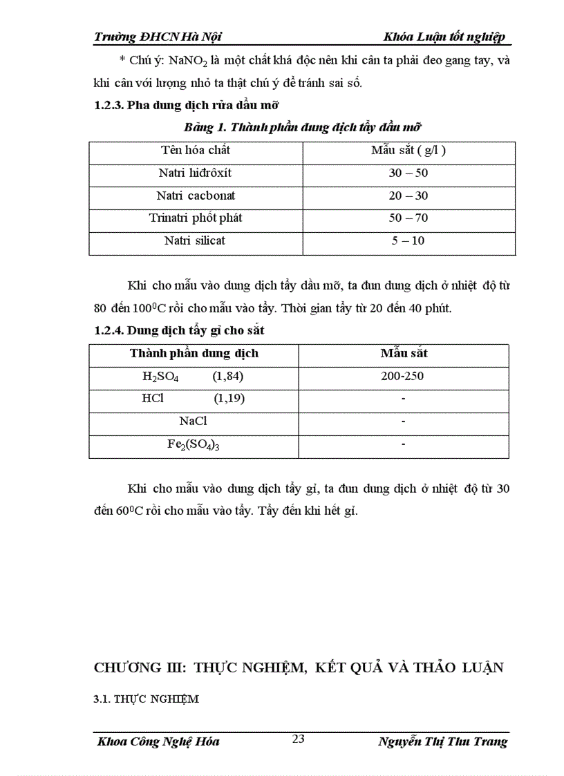 image for page Nghiên cứu ăn mòn sắt trong môi trường axit HCl có sử dụng chất ức chế NaNO2 1
