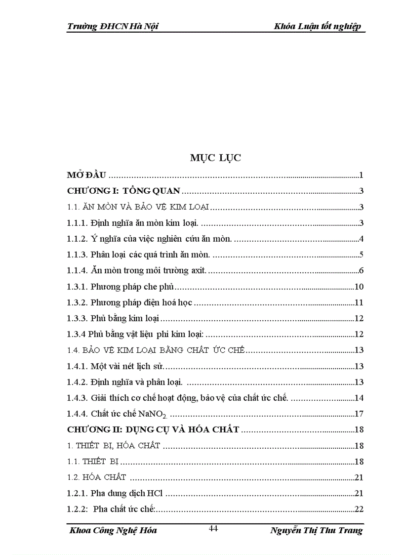 image for page Nghiên cứu ăn mòn sắt trong môi trường axit HCl có sử dụng chất ức chế NaNO2 1