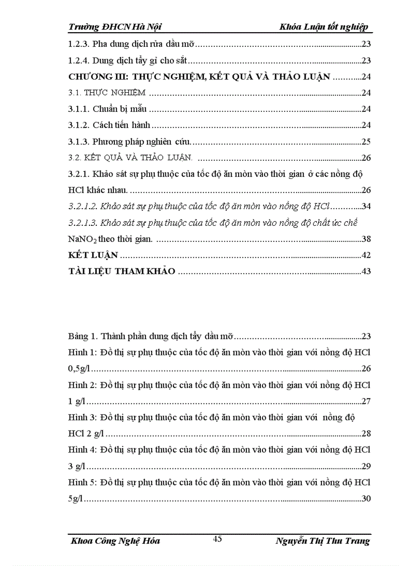 image for page Nghiên cứu ăn mòn sắt trong môi trường axit HCl có sử dụng chất ức chế NaNO2 1