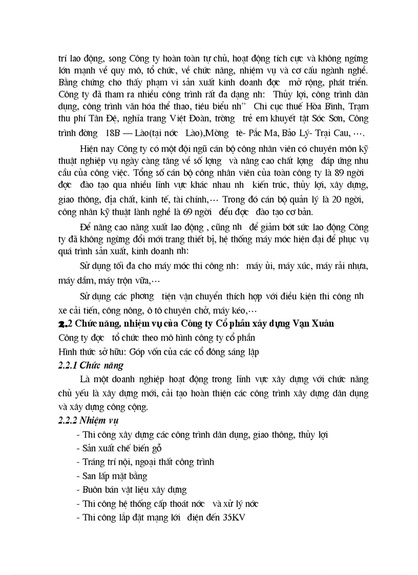 image for page Tổ chức công tác kế toán nguyên vật liệu tại Công ty cổ phần xây dựng Vạn Xuân 1