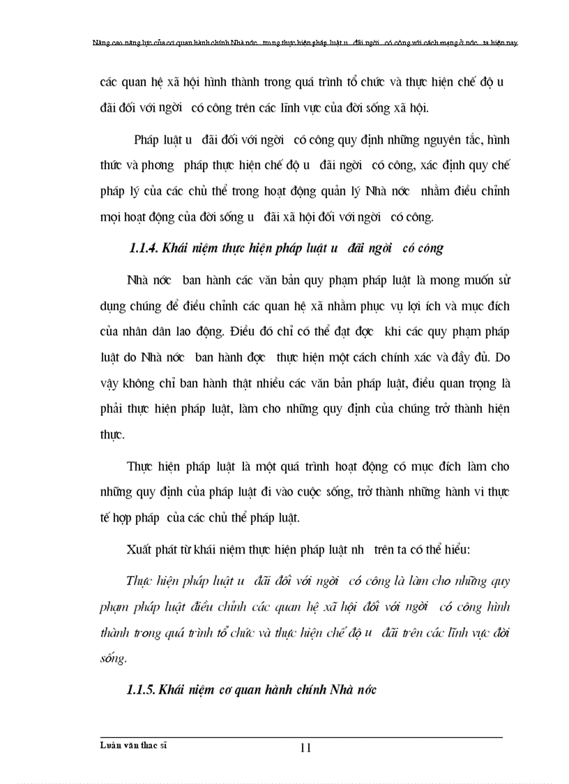 image for page Nâng cao năng lực của Cơ quan hành chính nhà nước trong thực hiện pháp luật ưu đãi người có công với cách mạng ở nước ta hiện nay