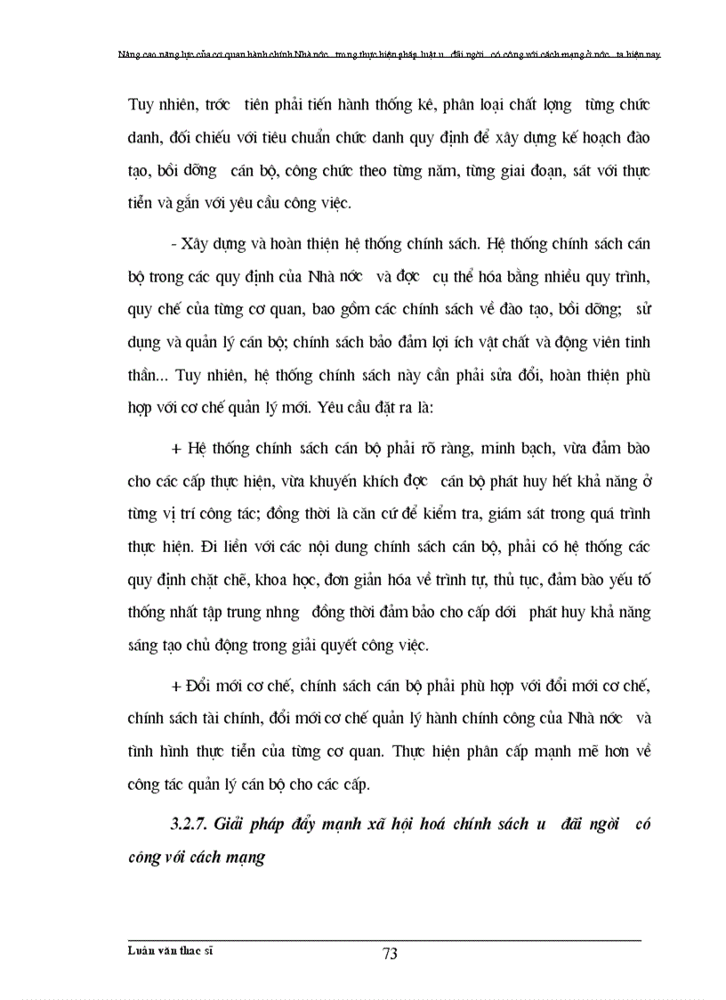 image for page Nâng cao năng lực của Cơ quan hành chính nhà nước trong thực hiện pháp luật ưu đãi người có công với cách mạng ở nước ta hiện nay