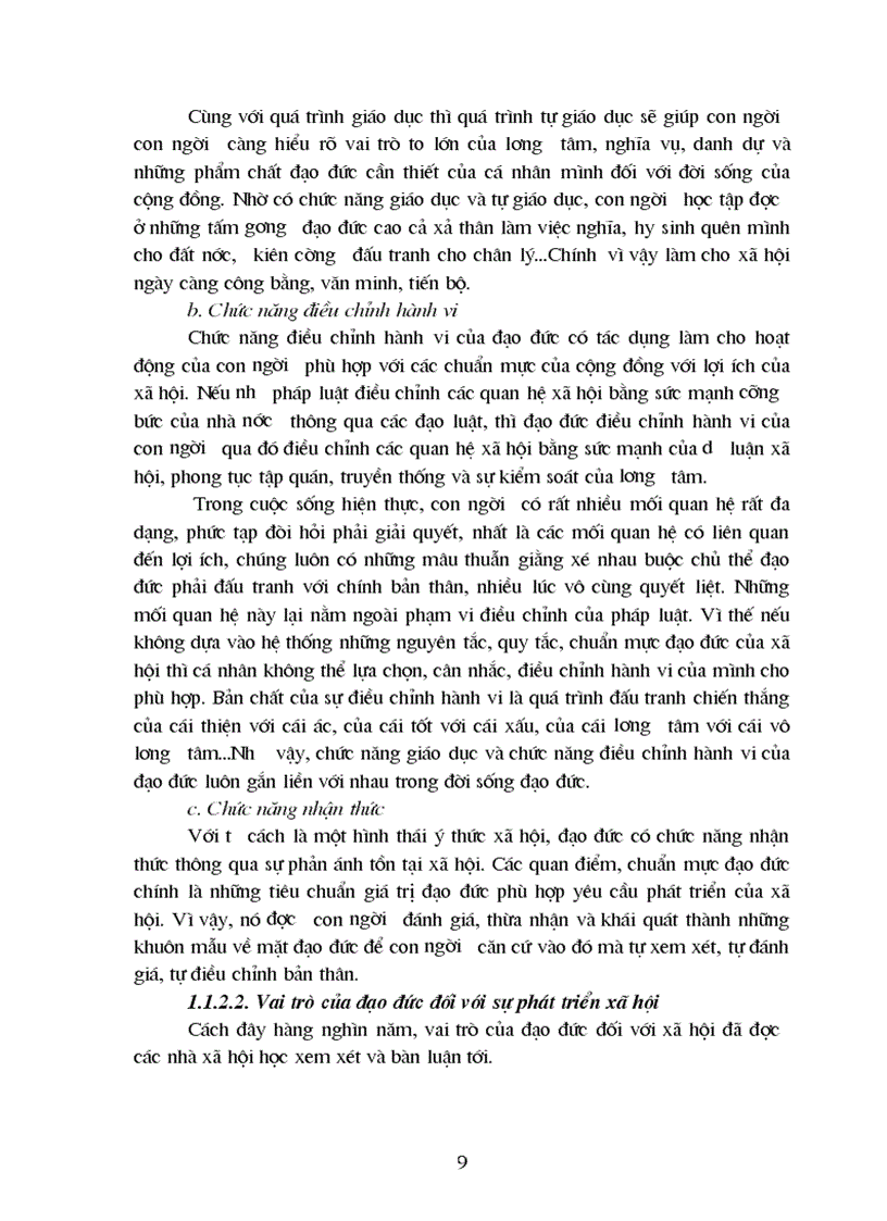 image for page Giáo dục đạo đức cho thế hệ trẻ theo tư tưởng Hồ Chí Minh Liên hệ với thực tiễn tại trường Đại học Ngoại thương 1