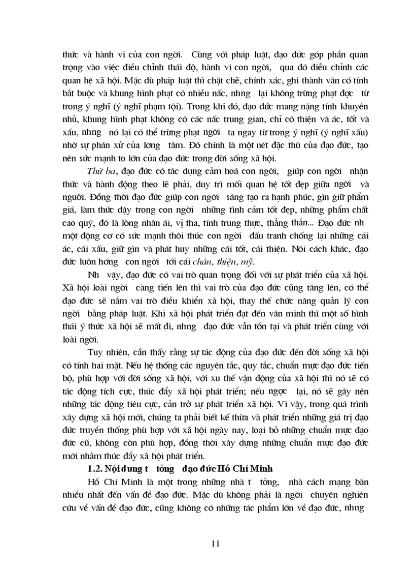 image for page Giáo dục đạo đức cho thế hệ trẻ theo tư tưởng Hồ Chí Minh Liên hệ với thực tiễn tại trường Đại học Ngoại thương 1