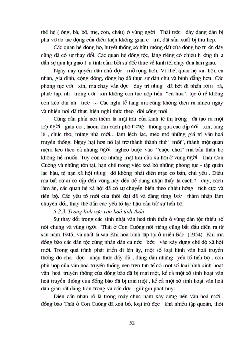 image for page Thực trạng của quản lí Nhà nước trong việc bảo tồn và phát huy bản sắc văn hoá dân tộc Thái ở huyện Con Cuông Nghệ An
