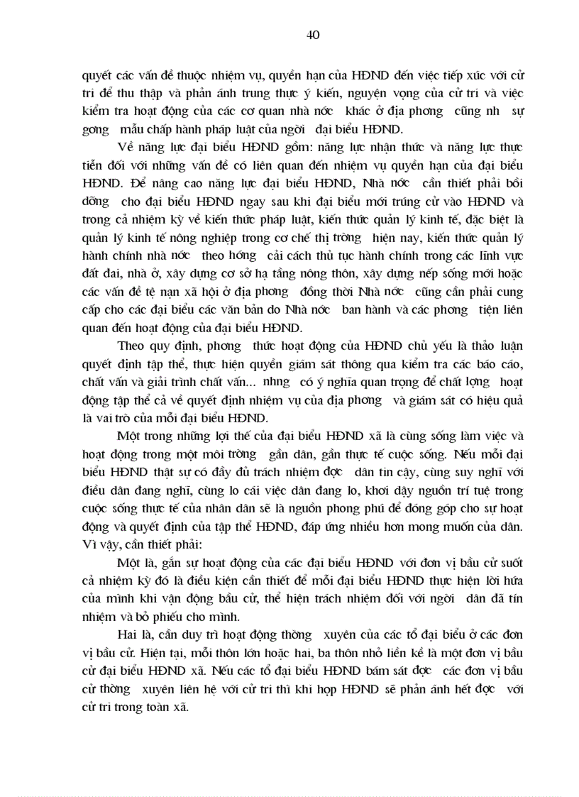 image for page Nâng cao hiệu quả hoạt động của HĐND xã