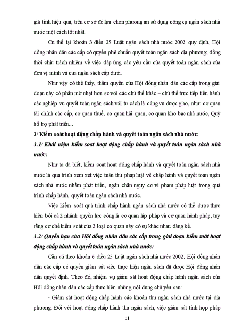 image for page Thực thi quyền hạn của Hội đồng nhân dân các cấp trong lĩnh vực ngân sách nhà nước Thực trạng và giải pháp hoàn thiện