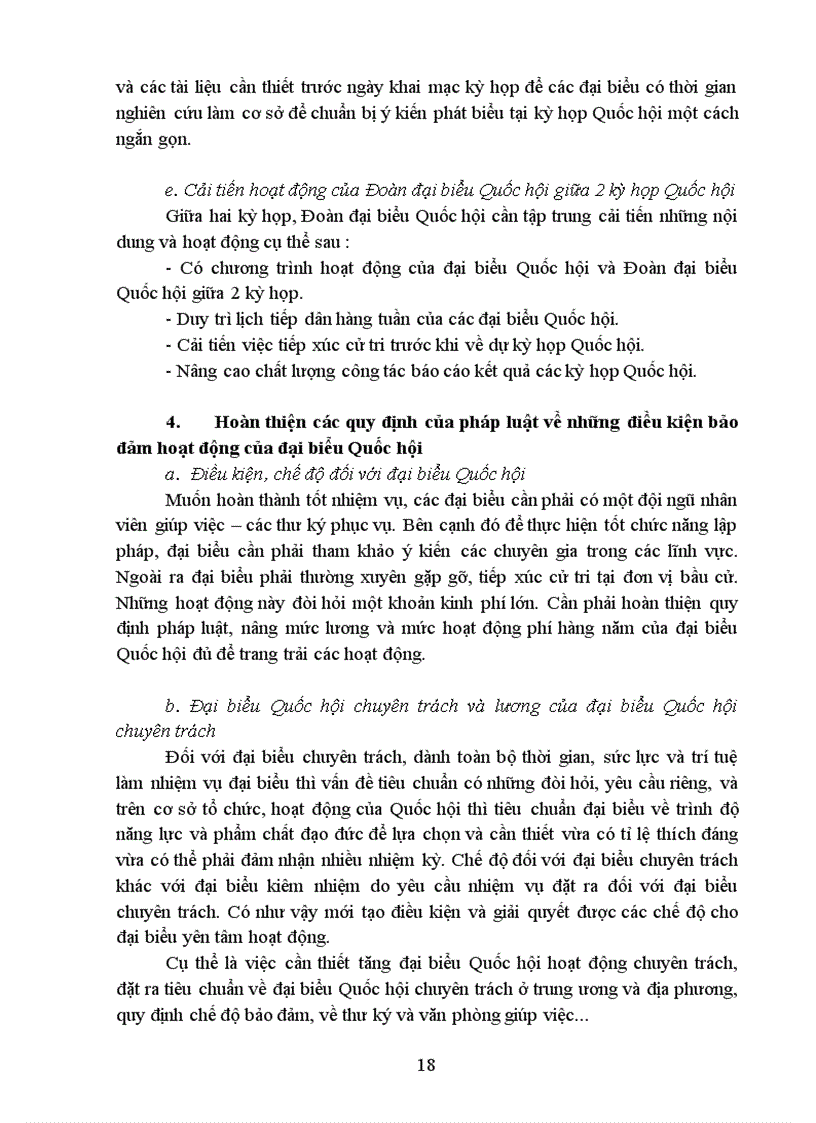 image for page Các giải pháp cho việc hoàn thiện và nâng cao hiệu quả hoạt động của đại biểu Quốc hội