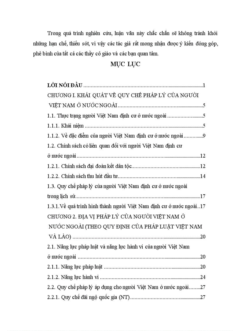 image for page Quy chế pháp lý của người Việt Nam ở nước ngoài liên hệ với quy chế pháp lý của người Việt Nam tại Lào 1