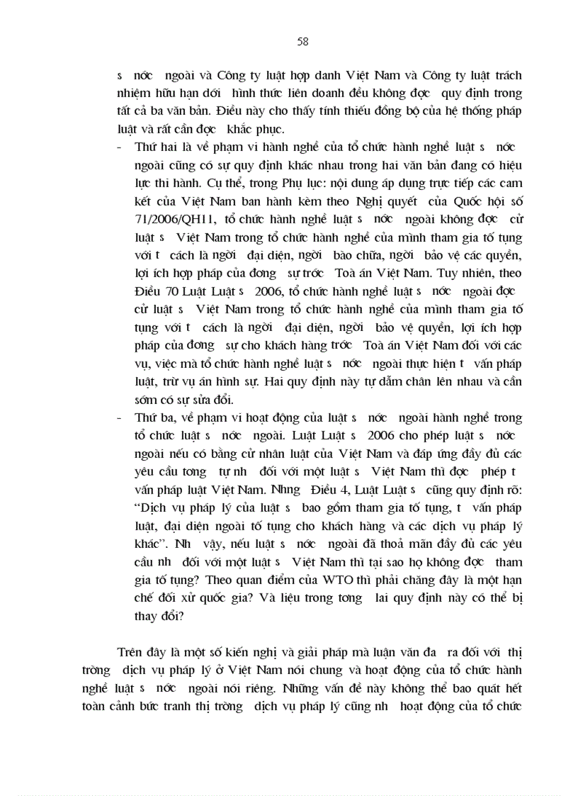 image for page Những quy định của pháp luật về hoạt động của tổ chức hành nghề luật sư nước ngoài tại Việt Nam