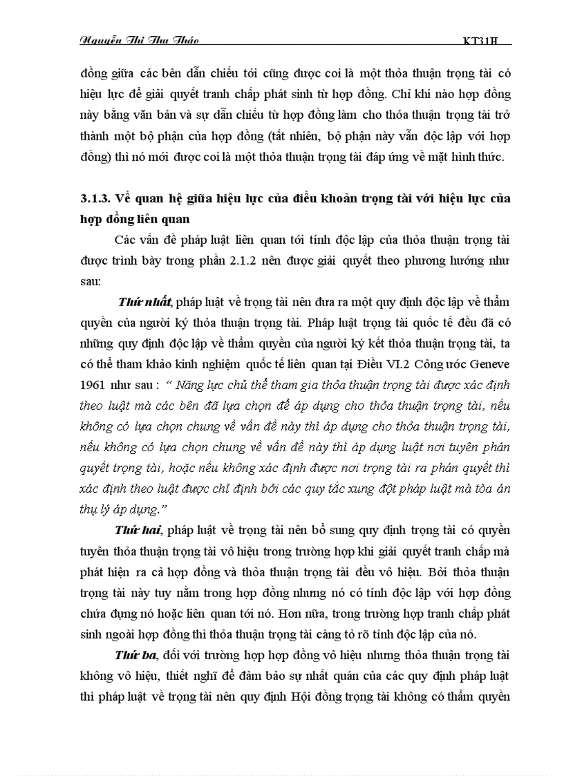 image for page Một số vấn đề lý luận và thực tiễn về thỏa thuận trọng tài đối với giải quyết tranh chấp bằng Trọng tài Thương mại tại Việt Nam 1