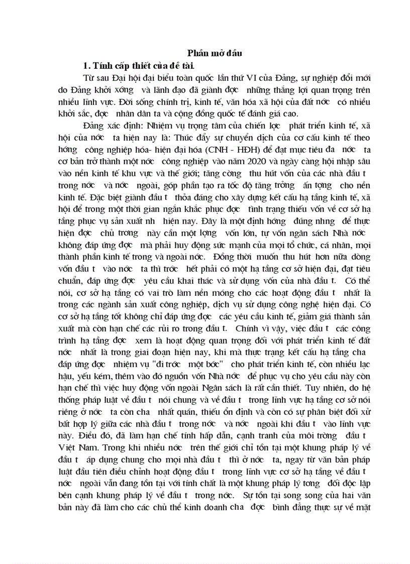 image for page Những vấn đề lý luận về đầu tư theo hợp đồng BOT BTO BT