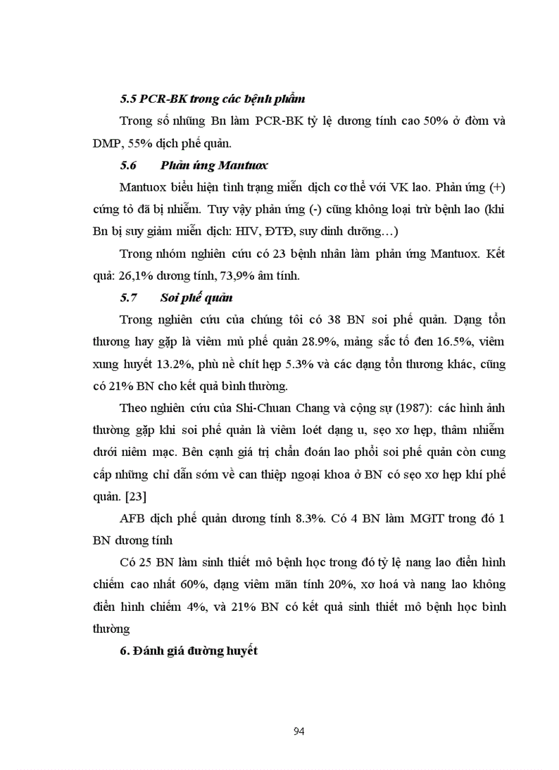 image for page Nghiên cứu đặc điểm lâm sàng cận lâm sàng một số bệnh phổi có phối hợp với đái tháo đường điều trị tại khoa Hô hấp Bệnh viện Bạch Mai trong hai năm 2009 2010