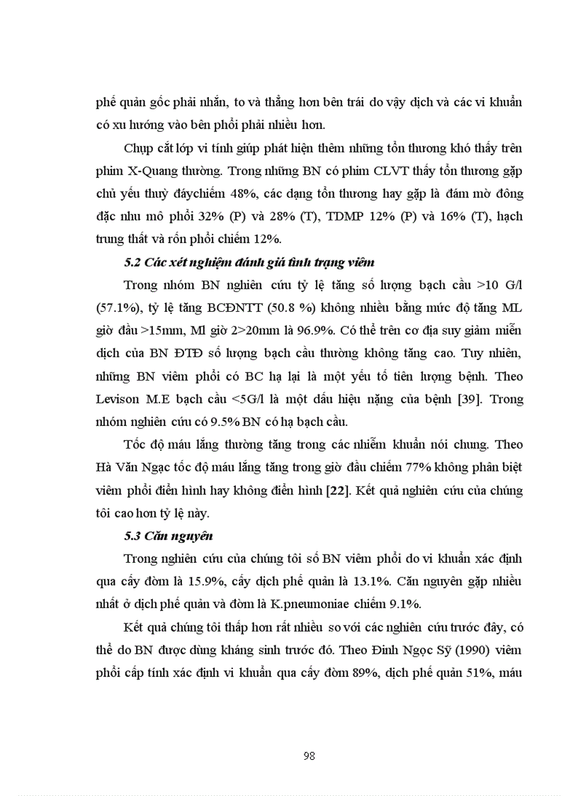image for page Nghiên cứu đặc điểm lâm sàng cận lâm sàng một số bệnh phổi có phối hợp với đái tháo đường điều trị tại khoa Hô hấp Bệnh viện Bạch Mai trong hai năm 2009 2010