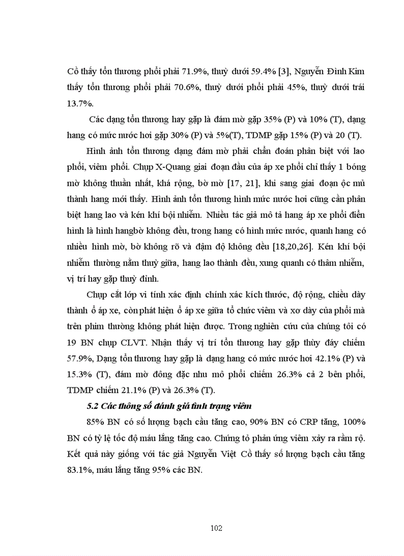 image for page Nghiên cứu đặc điểm lâm sàng cận lâm sàng một số bệnh phổi có phối hợp với đái tháo đường điều trị tại khoa Hô hấp Bệnh viện Bạch Mai trong hai năm 2009 2010