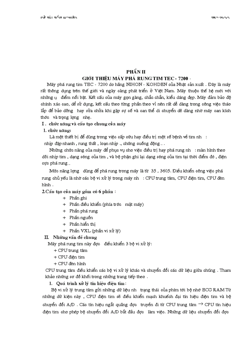 image for page Máy phá rung tim TEC 7200