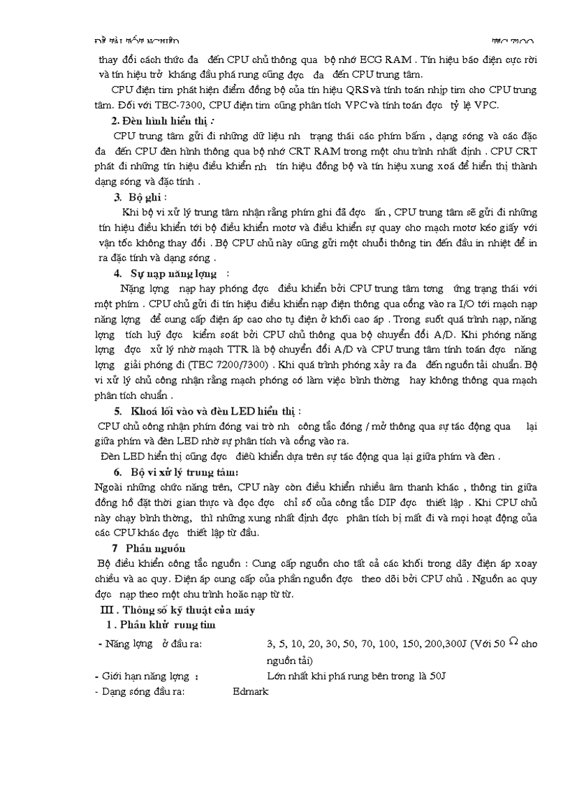 image for page Máy phá rung tim TEC 7200