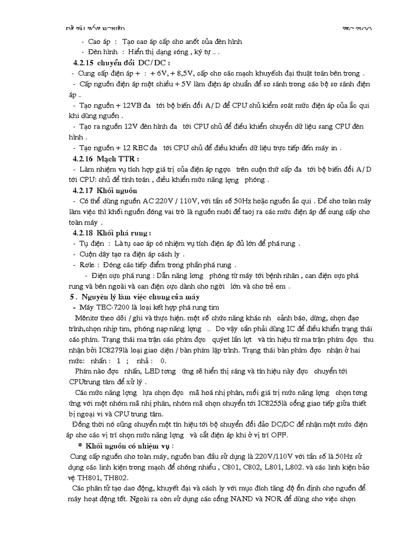 image for page Máy phá rung tim TEC 7200