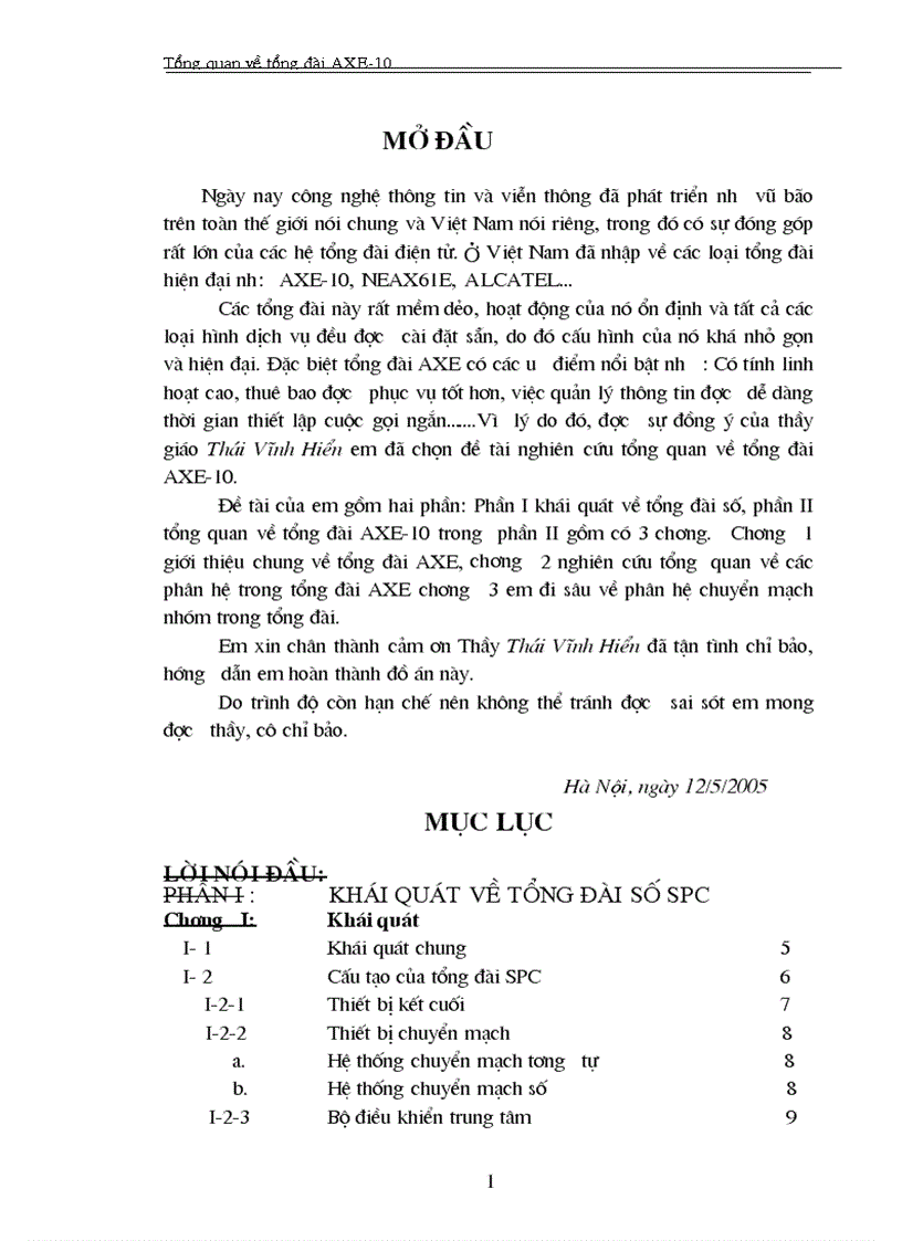 image for page Tổng quan về tổng đài AXE 10