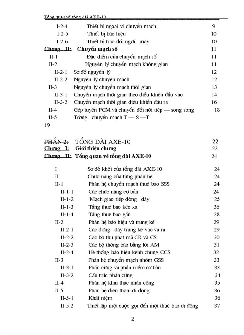 image for page Tổng quan về tổng đài AXE 10