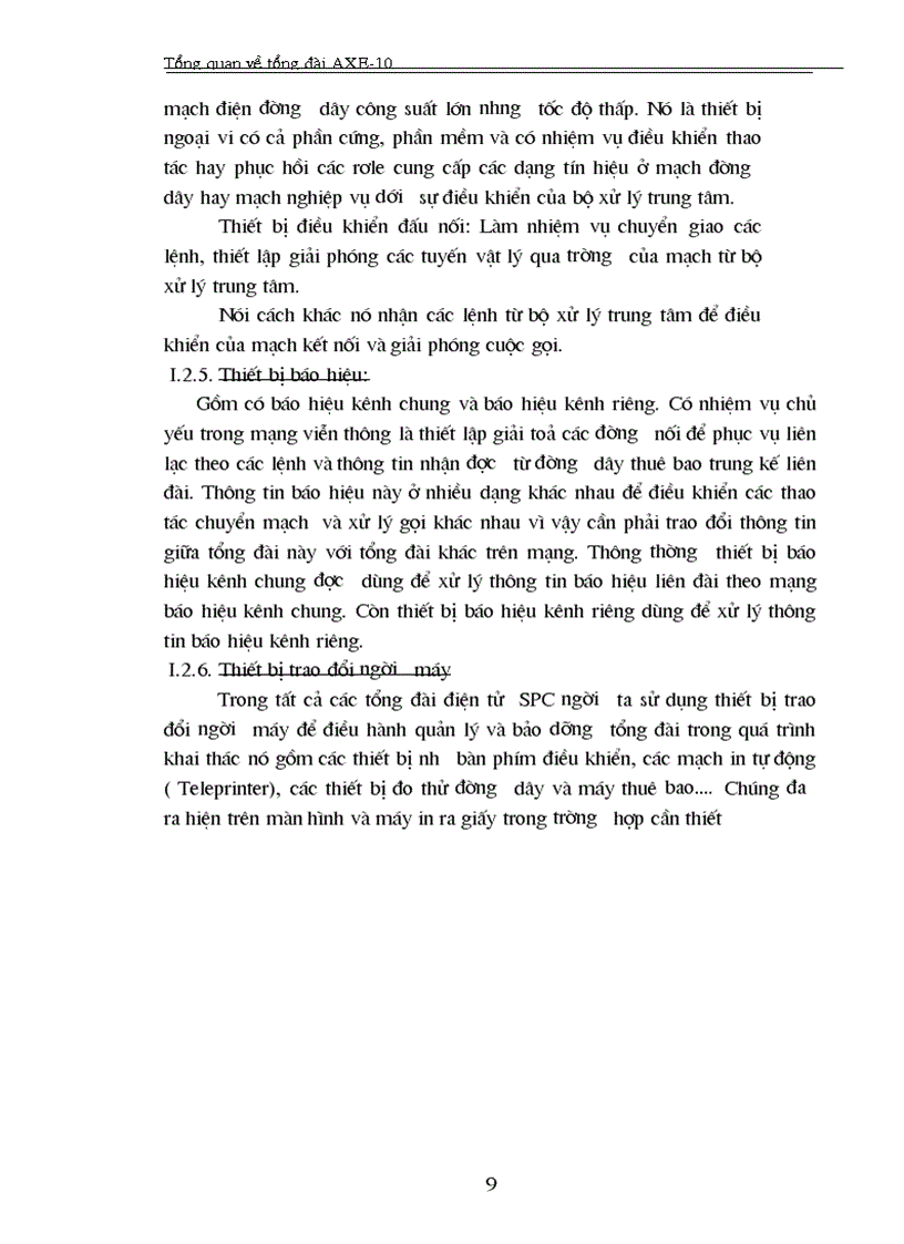 image for page Tổng quan về tổng đài AXE 10