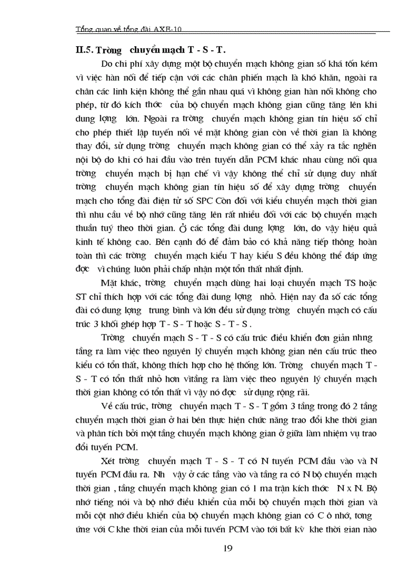 image for page Tổng quan về tổng đài AXE 10