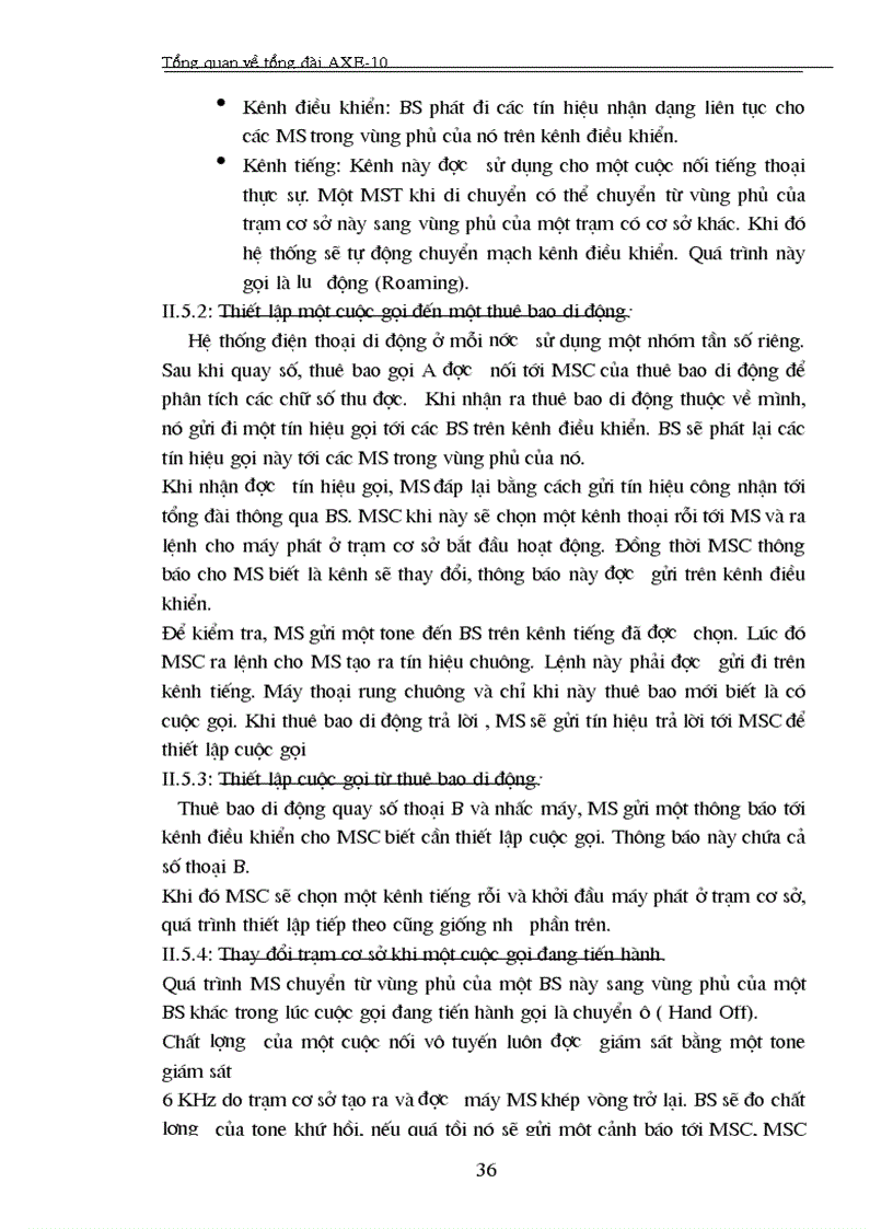 image for page Tổng quan về tổng đài AXE 10