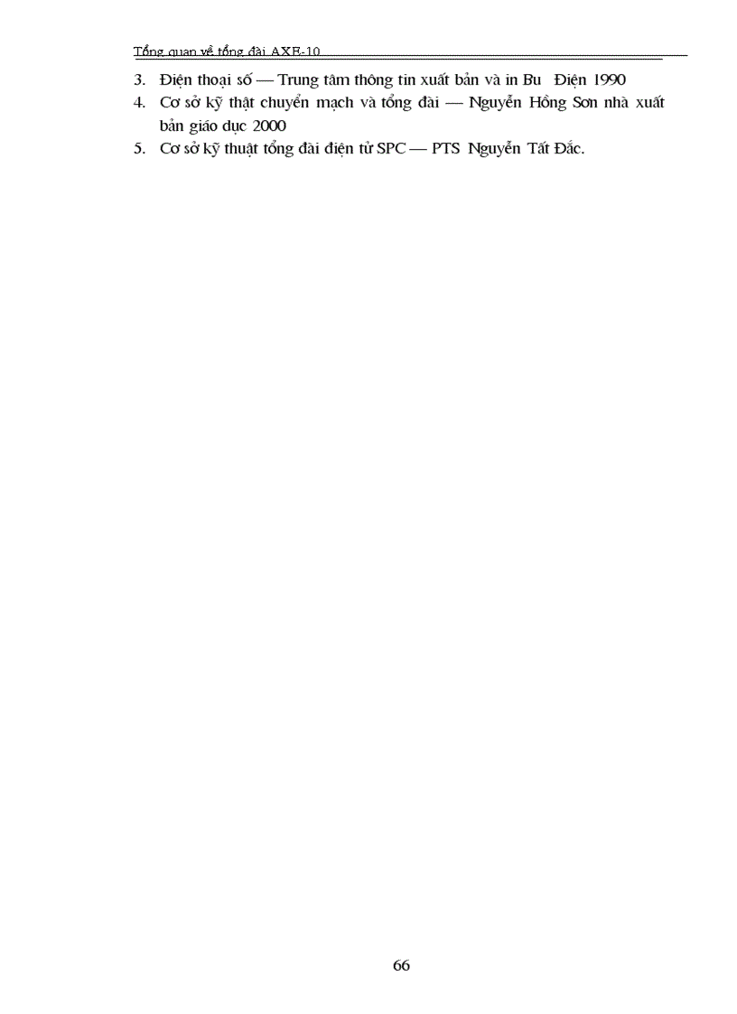 image for page Tổng quan về tổng đài AXE 10