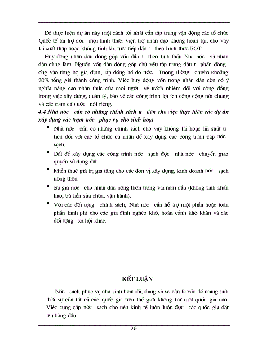 image for page Phân tích chi phí lợi ích của Dự án cấp nước sinh hoạt cho các xã còn lại thuộc huyện Thanh Trì Hà Nội 1