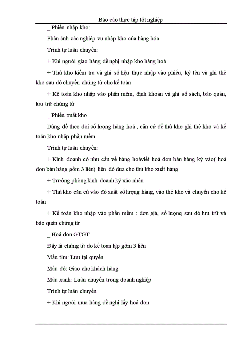 image for page Báo cáo thực tập tốt nghiệp tổ chức kế toán tại công ty