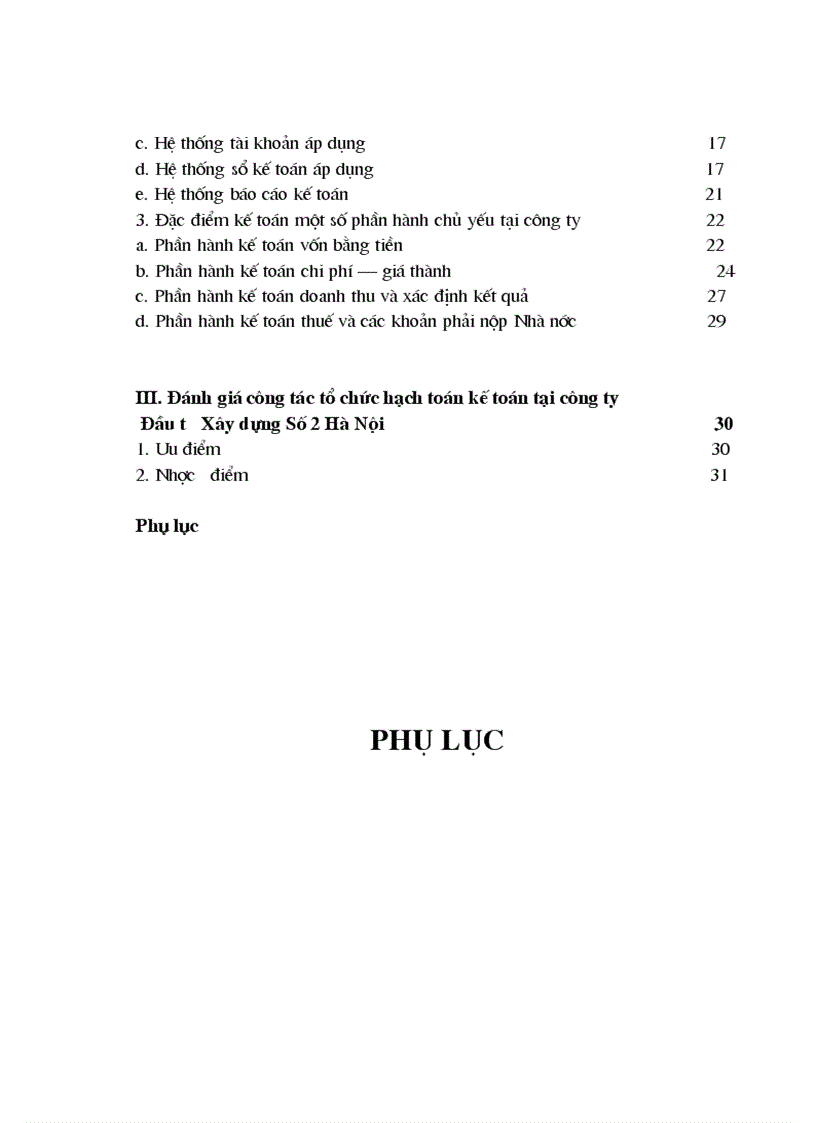 image for page Thực trạng tổ chức hạch toán kế toán tại Công ty Đầu tư Xây dựng Số 2 Hà Nội