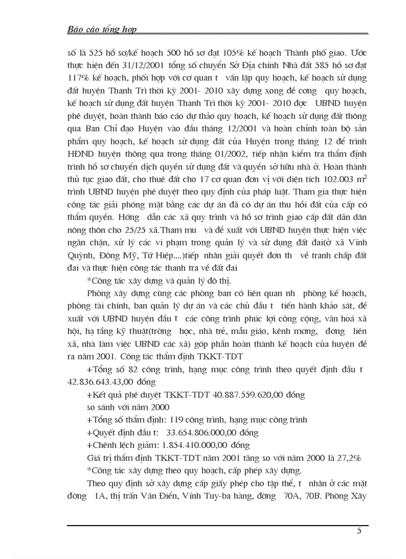 image for page Thực tập tổng hợp Tình hình hoạt động của Phòng Địa chính và Nhà đất huyện Thanh Trì Hà Nội