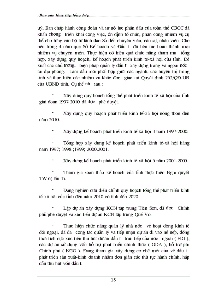 image for page Chức năng nhiệm vụ quyền hạn tổ chức bộ máy và mối quan hệ công tác của Sở Kế hoạch và Đầu tư tỉnh Bắc Ninh