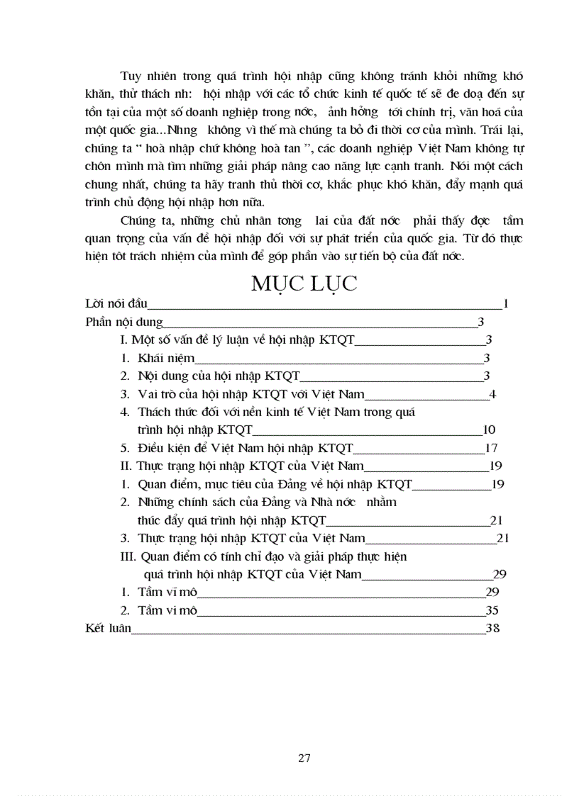 image for page Hội nhập kinh tế quốc tế và những thách thức đối với Việt Nam