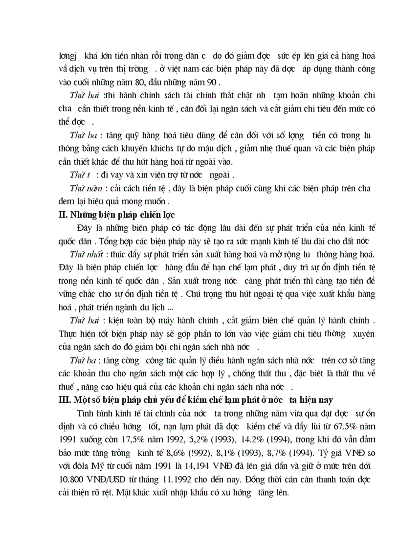 image for page Thực trạng lạm phá và mối quan hệ giữa lạm phát và tăng trưởng kinh tế ở Việt nam