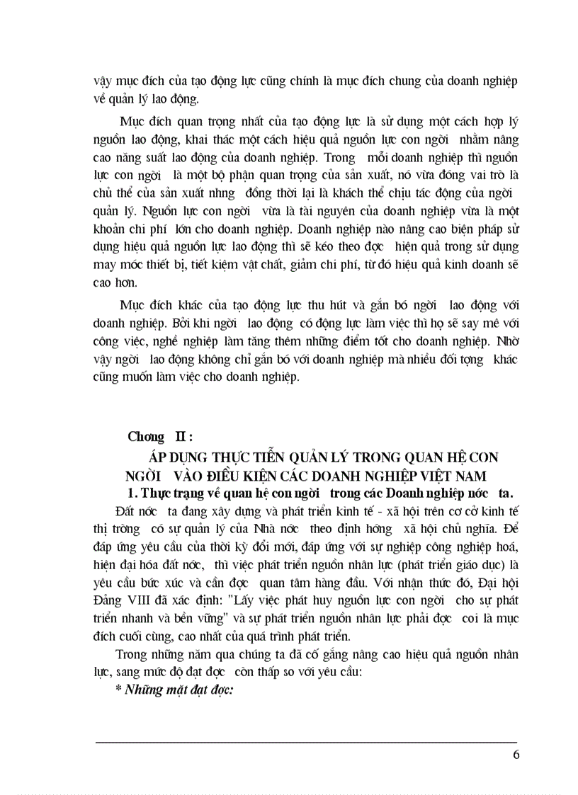 image for page Áp dụng thực tiễn quản lý trong quan hệ con người vào điều kiện các doanh nghiệp Việt Nam