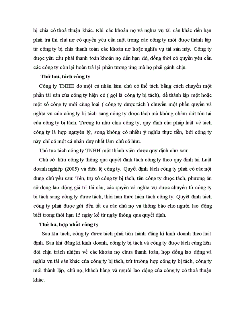 image for page Thực tiễn thi hành và một số kiến nghị nhằm thực thi Luật doanh nghiệp 2005 về công ty TNHH do một cá nhân làm chủ