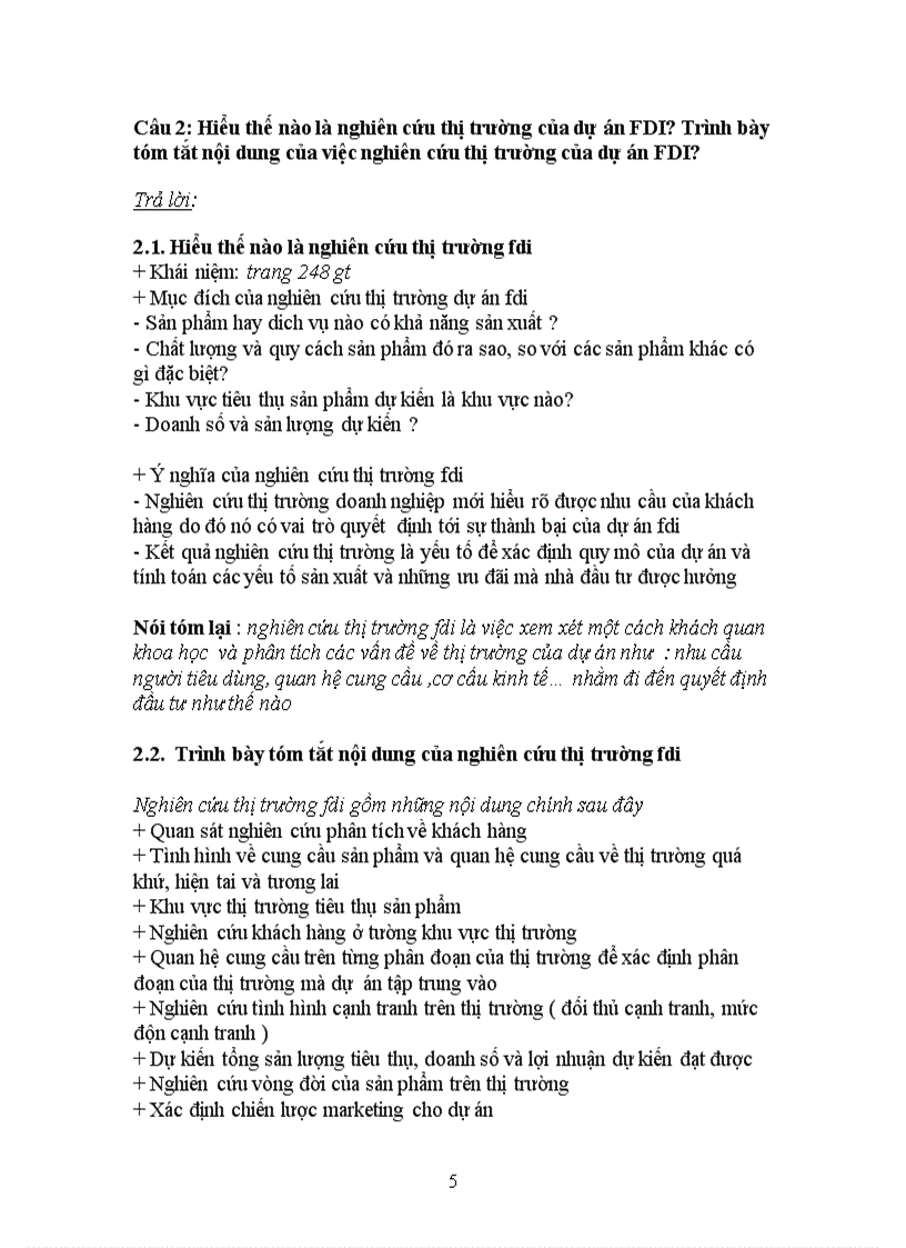 image for page Quản trị các giai đoạn của dự án FDI