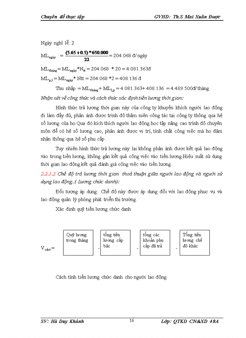 image for page Thực trạng các hình thức trả lương tại Công ty cổ phần cồn rượu Hà Nội