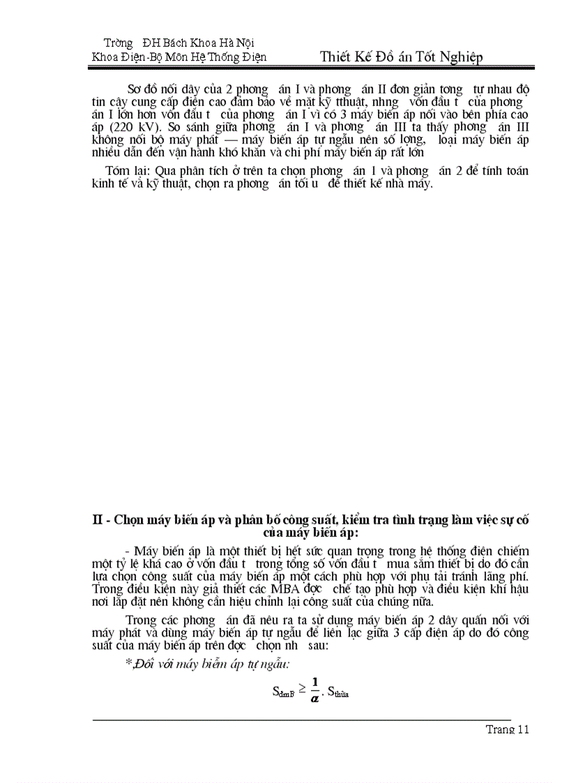 image for page Lựa chọn sơ đồ nối điện