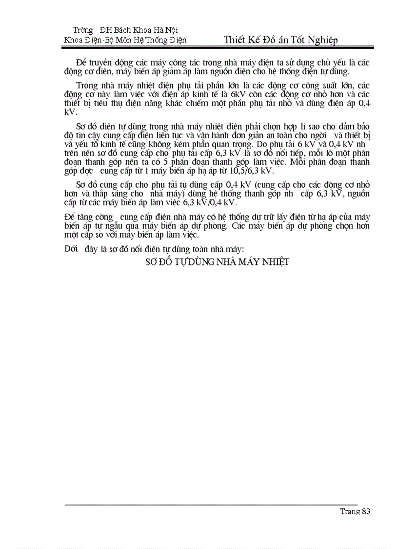 image for page Lựa chọn sơ đồ nối điện