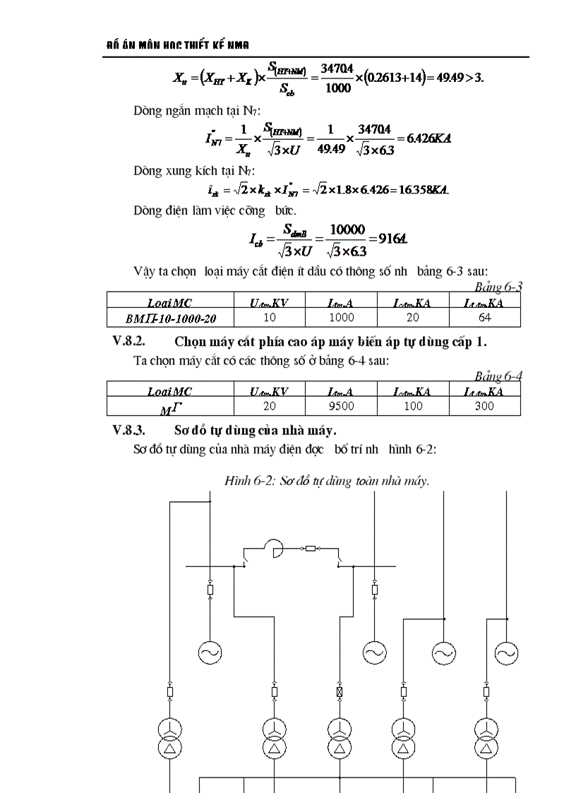 image for page Tính toán phụ tải và cân bằng công suất 1