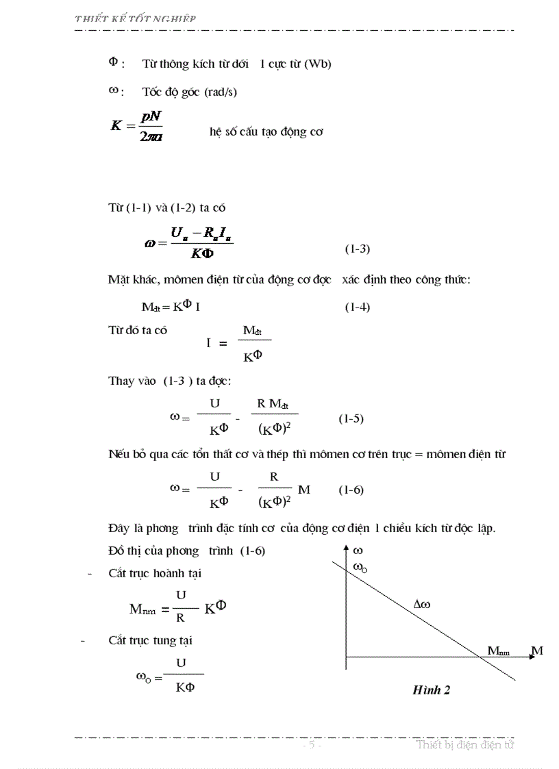 image for page Thiết kế mạch điều khiển chỉnh lưu Thyristor vòng hở 1